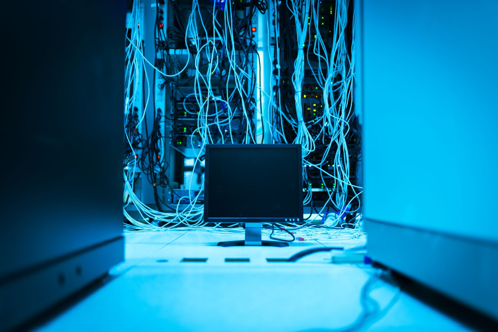 A 22-rack data room and a wet lab moved across a single campus
